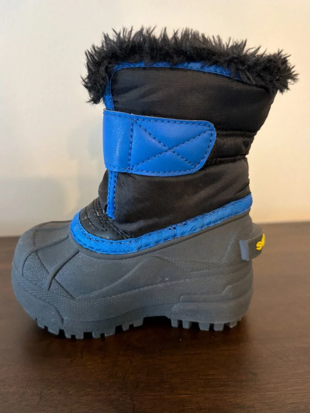 Sorel Boots Kids 5 Toddler Commander Insulated Winter Snow Boot Black NV1960-011